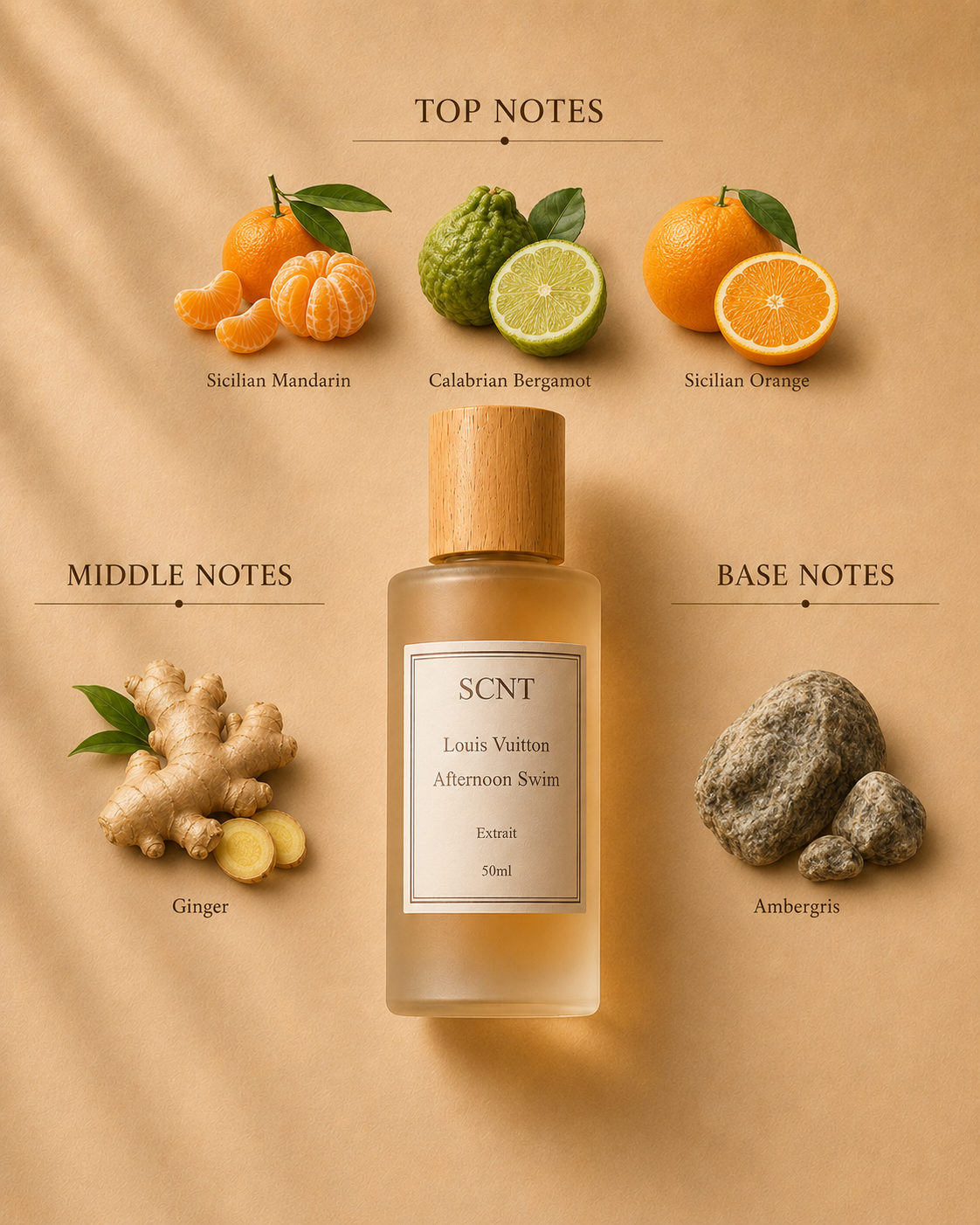 Inspired by Louis Vuitton Afternoon Swim - SCNT fragrance bottle