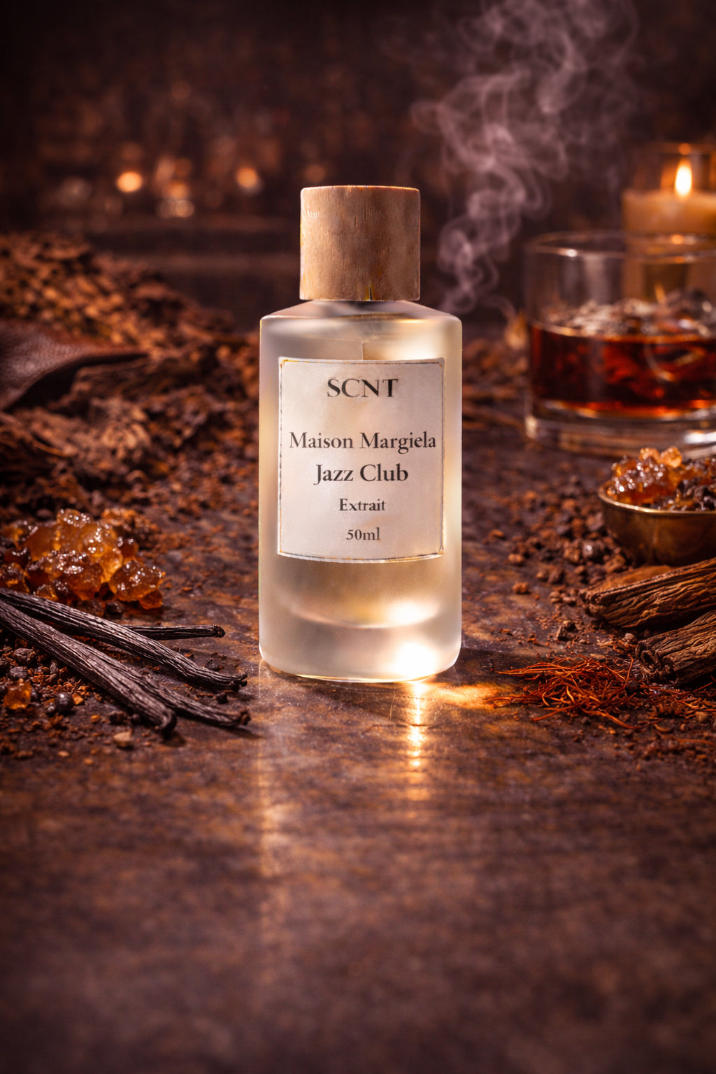 Inspired by Maison Margiela Jazz Club - SCNT fragrance bottle