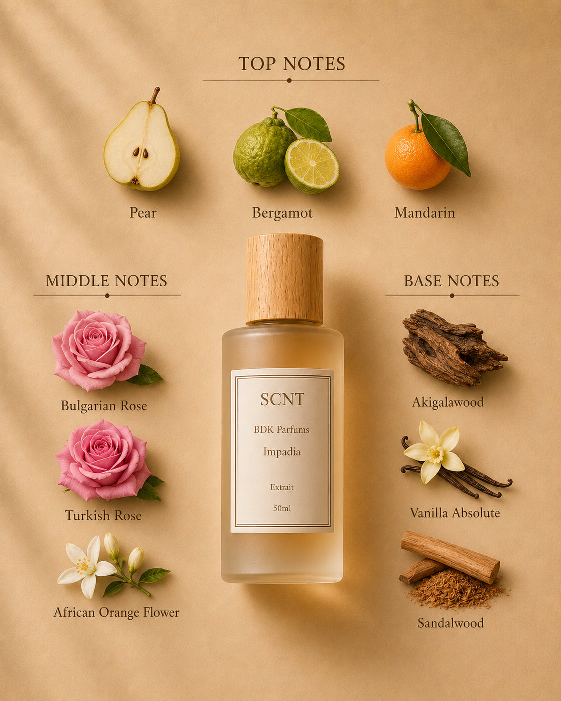 Inspired by BDK Impadia - SCNT fragrance bottle