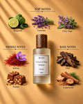 SCNT Haltane Extrait 50ml — top, middle and base notes