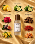 SCNT inspired by Roja Parfums Amber Aoud Extrait with rose, saffron and aoud